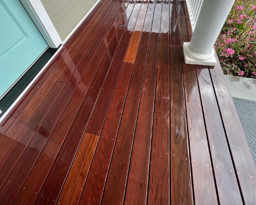 deck cleaning new london county ct 3