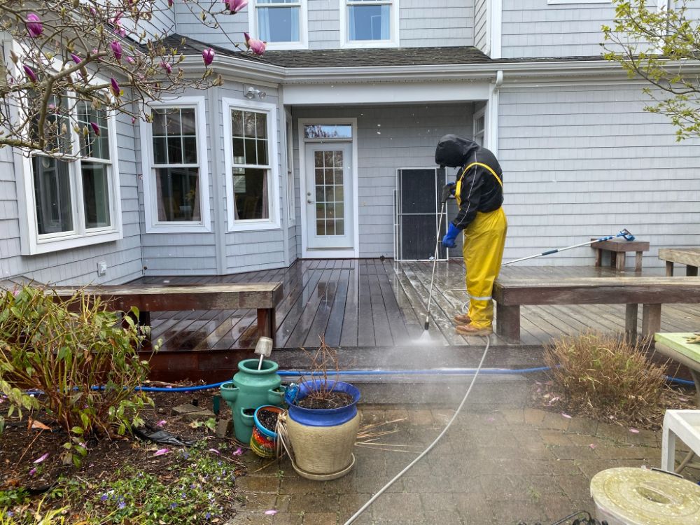 deck cleaning new london county ct 6