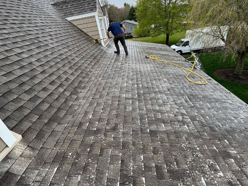 roof cleaning new london county ct 1