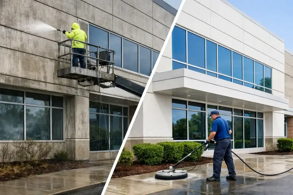 Best Commercial Exterior Cleaning Schedule