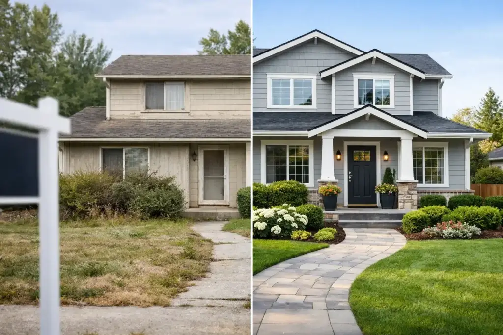 Increase Curb Appeal Before Selling House