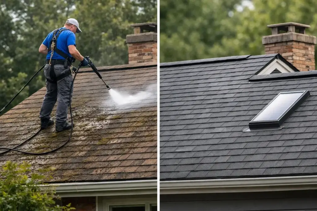 Roof Cleaning Cost: What Homeowners Pay 2 Roof Cleaning Cost: What Homeowners Pay