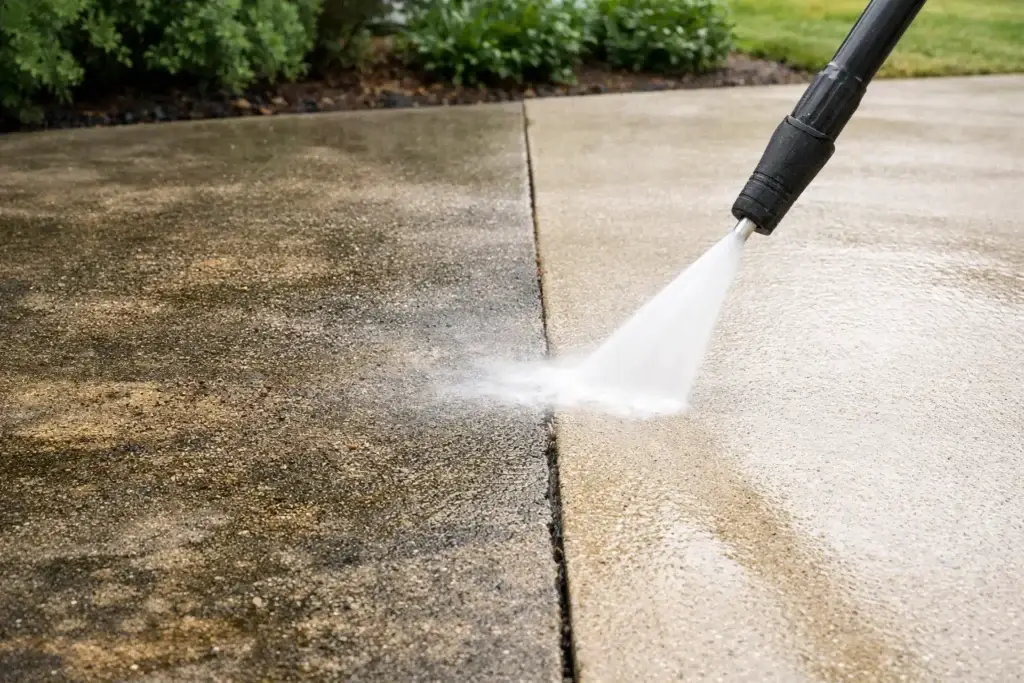 Can Pressure Washing Damage Concrete? Yes, It Can 2 Can Pressure Washing Damage Concrete? Yes, It Can