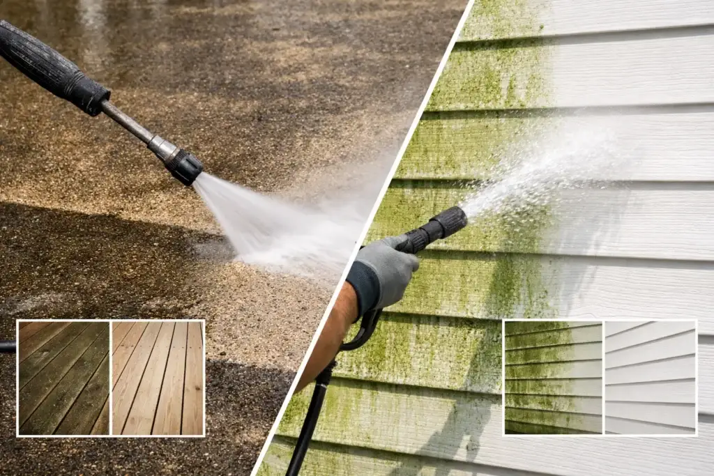 Pressure Washing vs Soft Washing: What Wins? 2 Pressure Washing vs Soft Washing: What Wins?