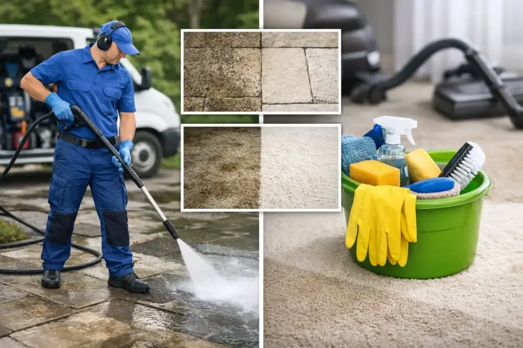 Professional Washing Versus DIY Cleaning