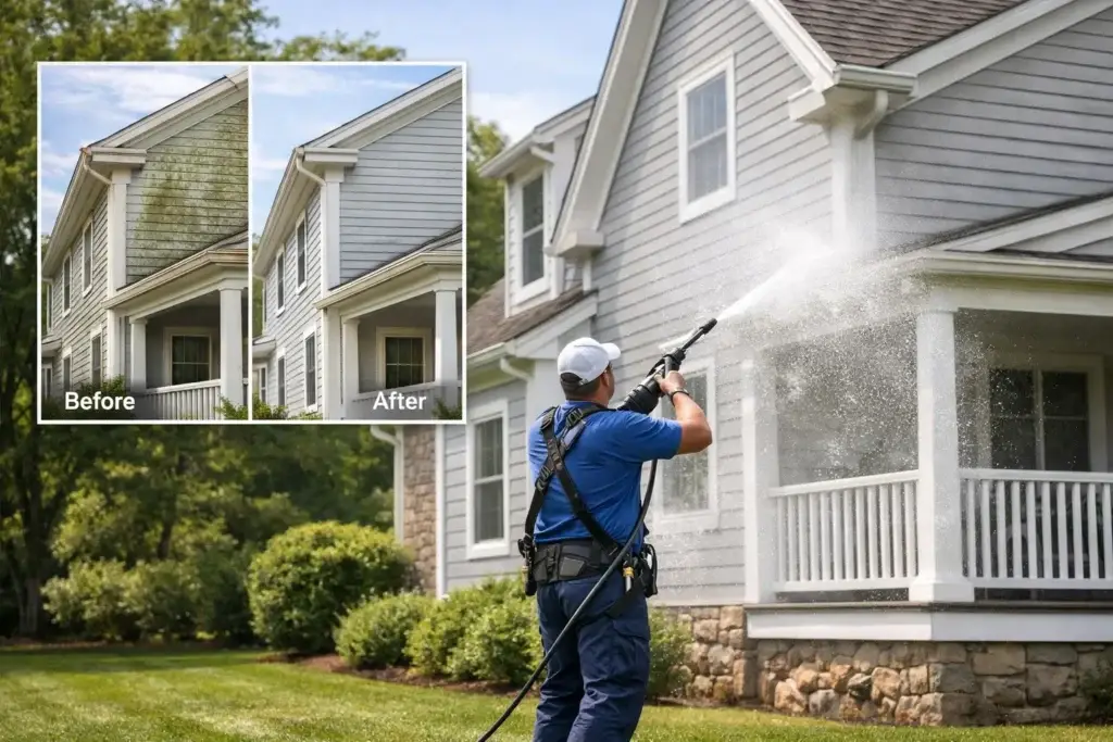 Soft Washing Westerly Homes the Safe Way