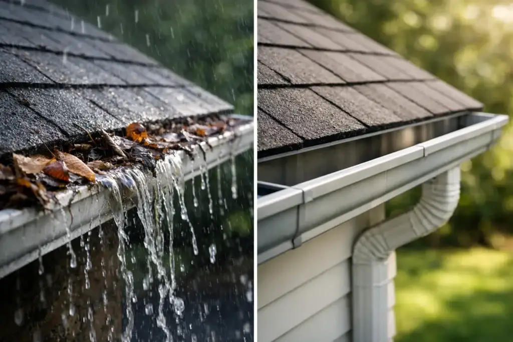 7 Top Signs Your Gutters Overflow at Home