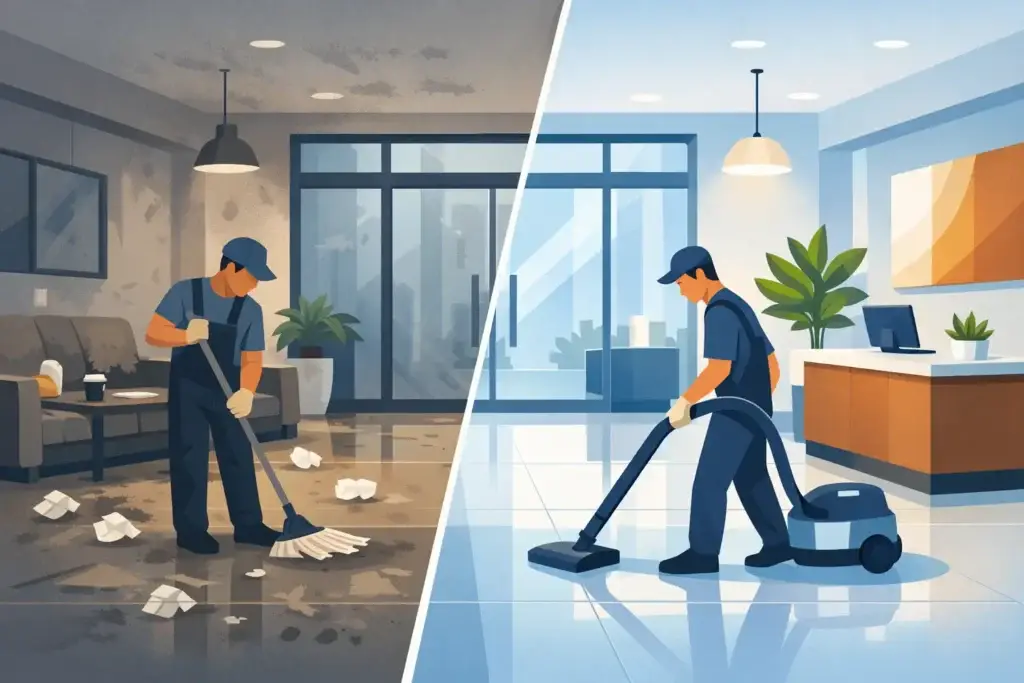 Commercial Cleaning for a Better First Impression