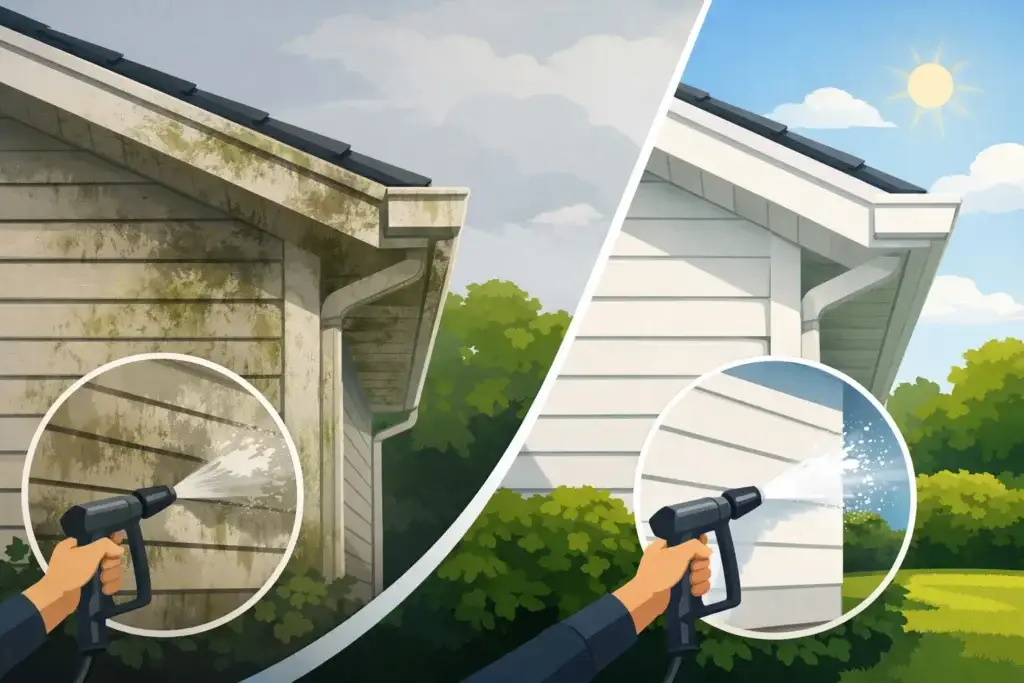 House Siding Cleaning in Waterford That Protects Your Home