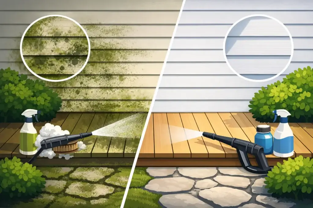 7 Best Ways to Remove Mildew From Exterior Surfaces