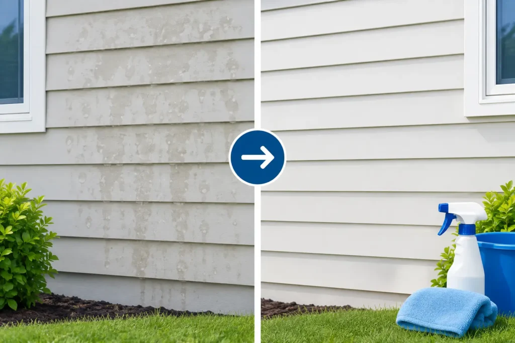 How to Remove Sprinkler Stains Safely From Siding