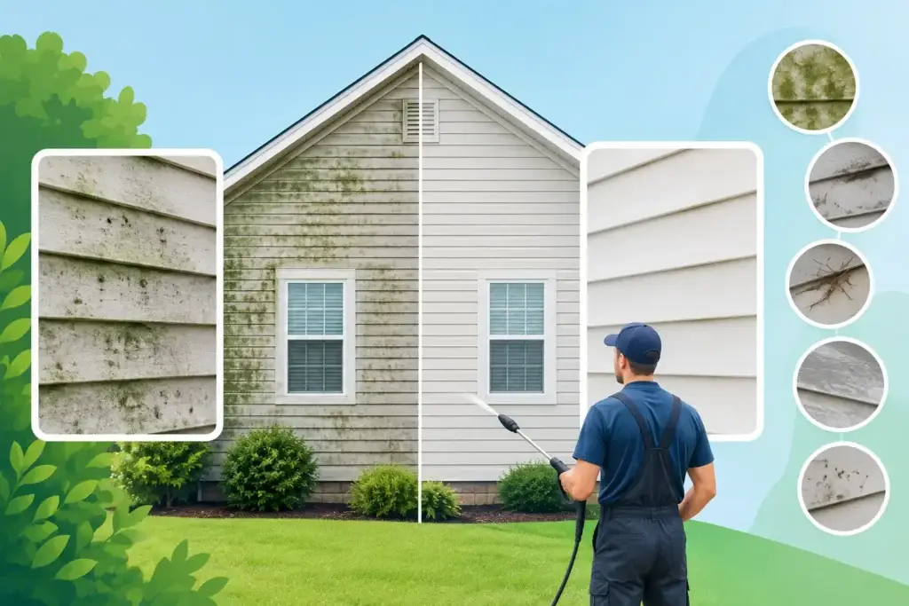10 Signs Siding Needs Cleaning at Your Home