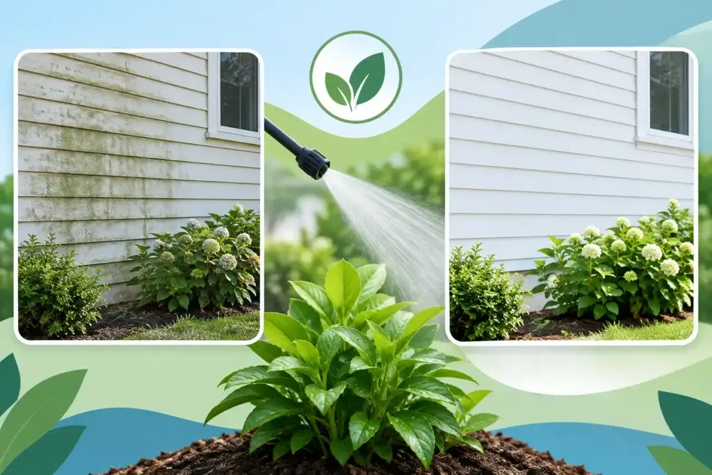 Does Soft Washing Harm Plants? Safe Cleaning Facts